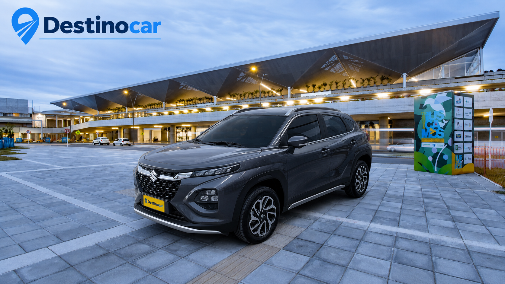 Entrega de vehículo de alquiler en el aeropuerto de Cali, Destinocar